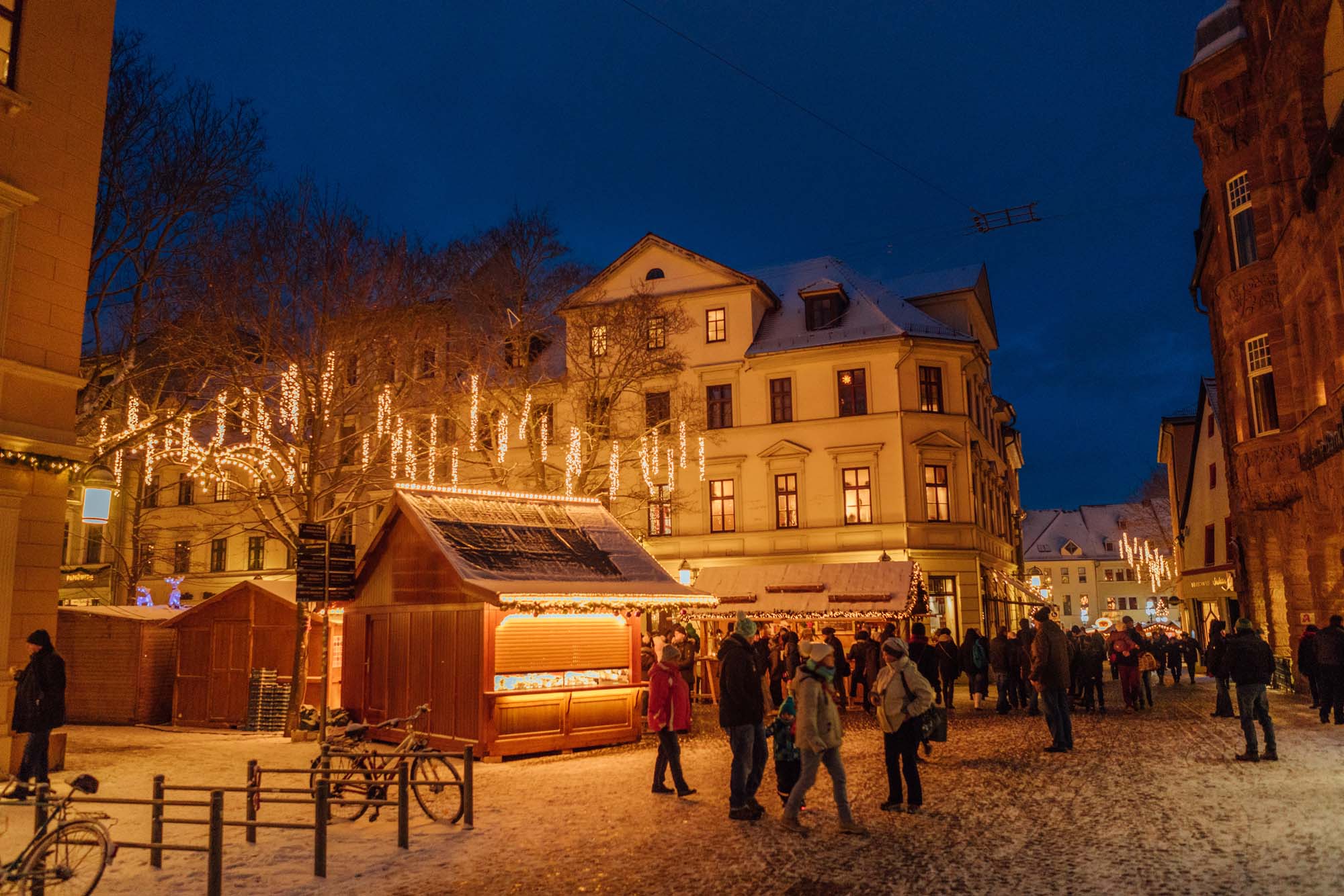 Weihnachtsmarkt in der Schillerstrasse